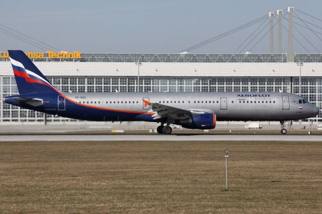 Airbus A321 (VP-BQS)