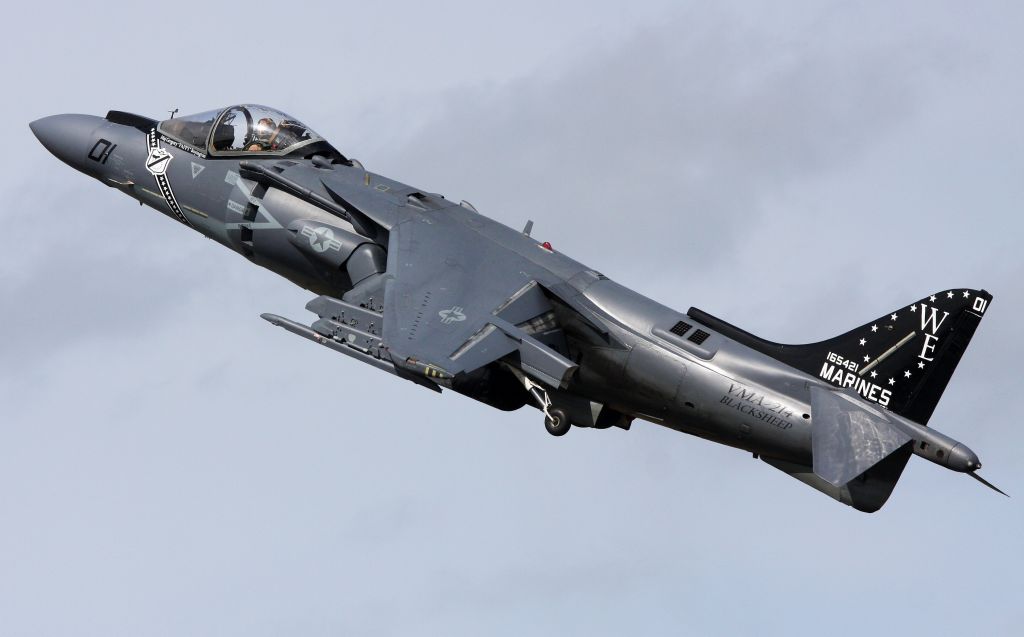 16-5421 — - Harrier at the 2010 Oregon Airshow