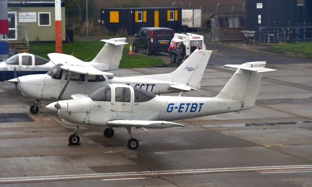Piper Tomahawk (G-ETBT) - Highland Aviation Piper PA-38-112 G-ETBT in Inverness
