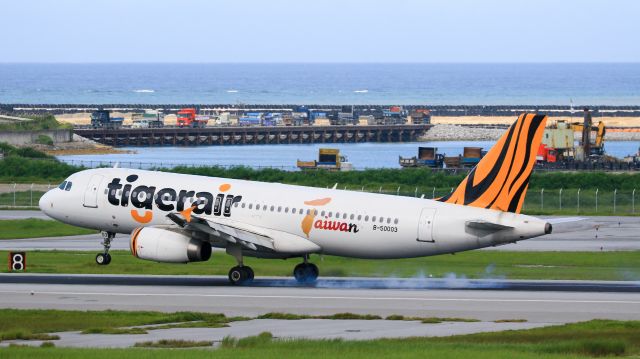 Airbus A320 (B-50003) - tiger air (IT) /　AirbusA320-232　br /Jun.27.2016 Naha Airport [OKA/ROAH] JAPAN