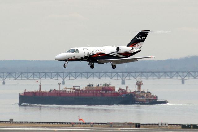 Cessna Citation CJ4 (C-FLBS) - Avalanche 140 arriving from Westover A.F.B.