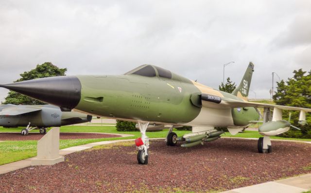 — — - Republic F-105D Thunderchief at Tinker AFB, OK