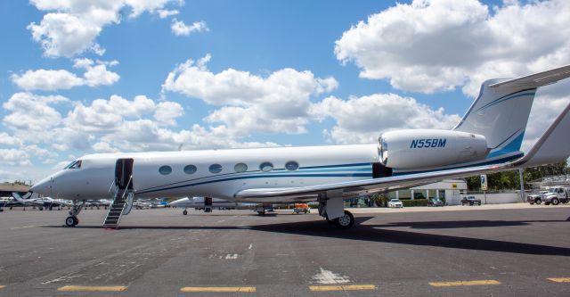 Gulfstream Aerospace Gulfstream V (N55BM) - GV at KVRB 2021br /No longer flying