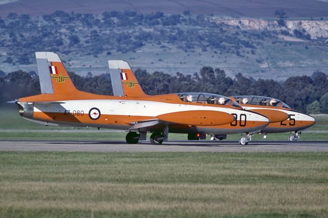 A780 — - AUSTRALIA - AIR FORCE COMMONWEALTH CA-30 (MB326H) REG A7-080 (CN CA30-80) - EDINBURGH RAAF BASE ADELAIDE SA. AUSTRALIA - YPED 2/4/1979