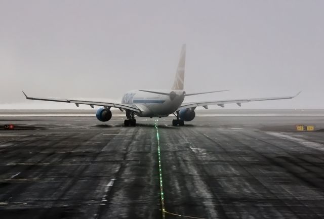 Airbus A330-300 (SE-RBF) - A foggy day at OSL in 2004