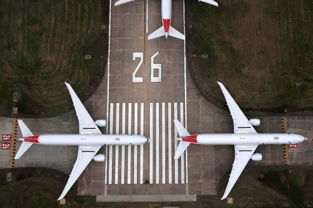 Boeing 787-8 — - COVID 19 grounding of 55 AA aircraft.