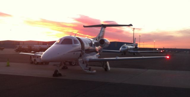 Embraer Phenom 100 (N21SB) - Sunrise at KBJC