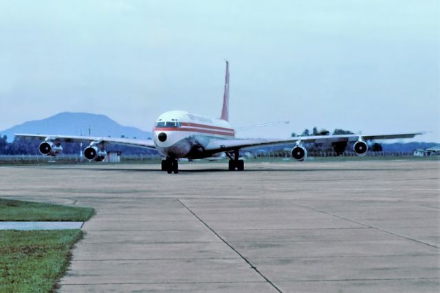 Boeing 707-300 — - Boeing 707-321 Malasian Airline System Butterworth mid 1970s.