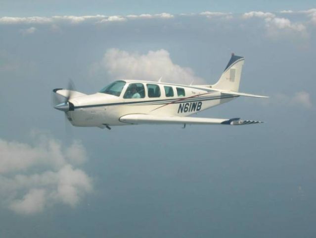 Beechcraft Bonanza (36) (N61WB) - Photo taken during Bonanzas to Oshkosh formation flight from Rockford, IL to Oshkosh, WI