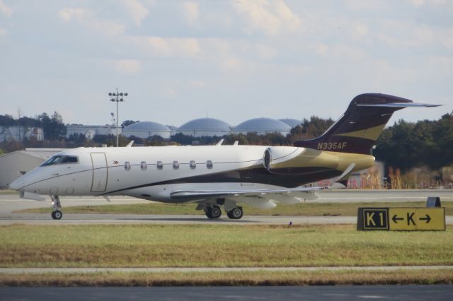 Bombardier Challenger 300 (N335AF) - Ashley Furniture Bombardier Challenger 300 11/2/13