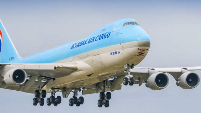 Boeing 747-400 (HL7603) - 大韓航空 (Korean Air) / Boeing 747-4B5F/ER/SCDbr /Apr.09.2016 Narita International Airport [NRT/RJAA] JAPAN