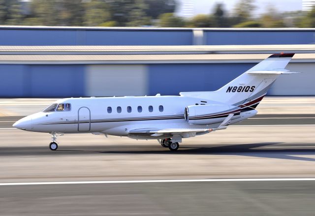 Hawker 800 (N881QS) - Photo taken on October 1, 2014.