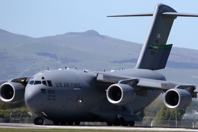 Boeing Globemaster III (08-8194) - 31 OCT 2016