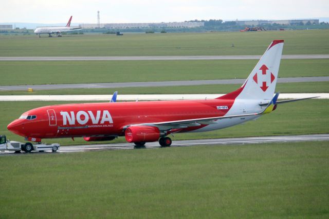 Boeing 737-800 (UR-NPA) - Seen here under tow on 26-May-25.