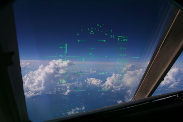 Dassault Falcon 2000 — - Falcon 2000EX EASy enroute from Fiji to Honolulu.  Best seat in the house!  Nice view out the HGS over the south Pacific.