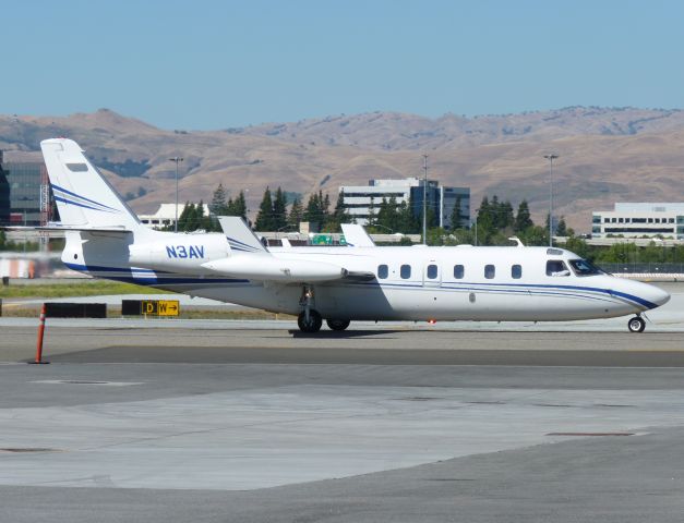 IAI 1124 Westwind (N3AV) - Now in a different paint scheme.