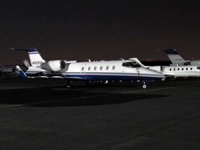 Learjet 60 (N923SK) - No location as per request of the aircraft owner and the FBO operator.