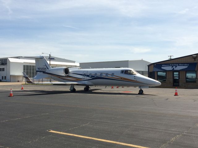 Learjet 60 (N156DH) - Waco Flying Service FBO
