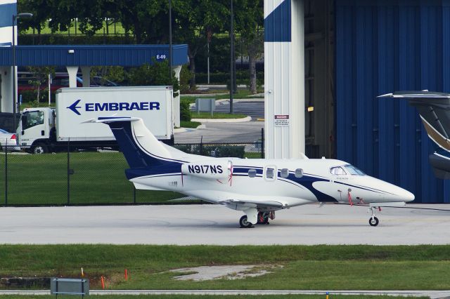 Embraer Phenom 100 (N917NS) - PHENOM 100 on Embraer ramp