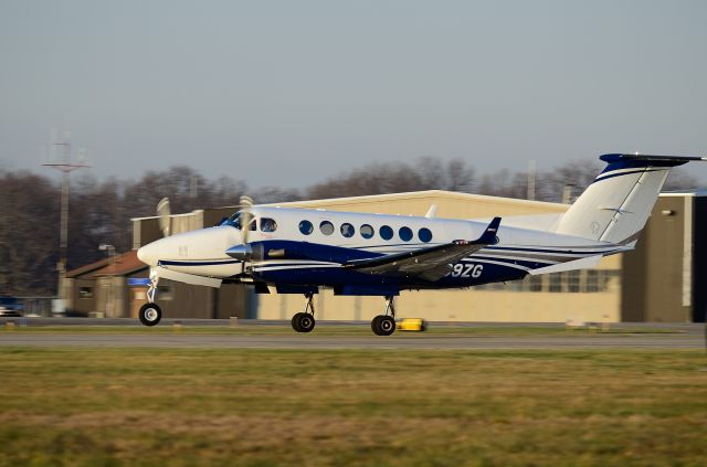 Beechcraft Super King Air 300 (N999ZG) - Departing Runway 26 in the late afternoon