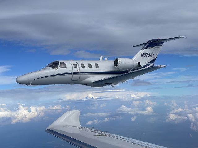 Cessna Citation CJ1 (N373AA) - GSO to HGR