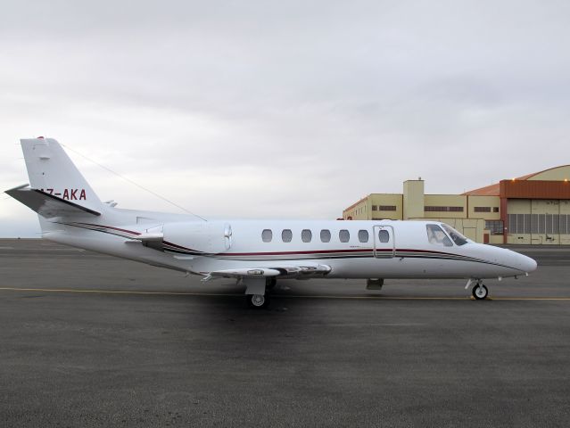 Cessna Citation V (A7-AKA) - Fuel stop at Iceland