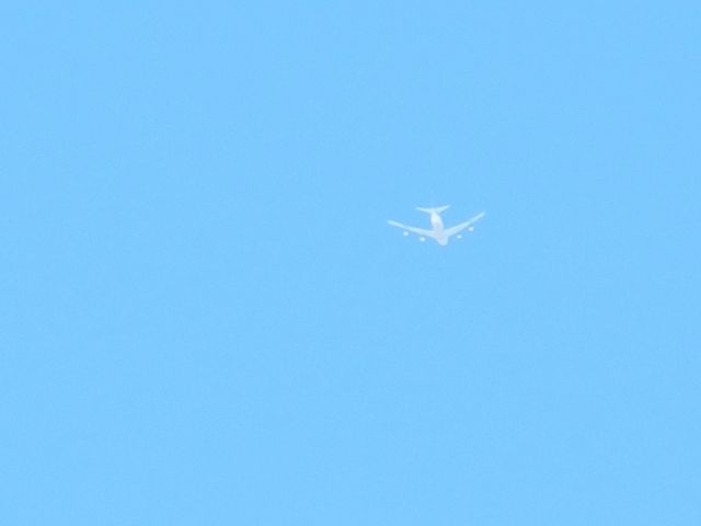 Boeing 747-400 (N263S6) - A Atlas Air Boeing 747-400 Flying Over My House On Ascent To Nashville BNA