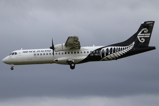 ATR ATR-72 (ZK-MVC) - NZ5303 from HLZbr /on 25 December 2016