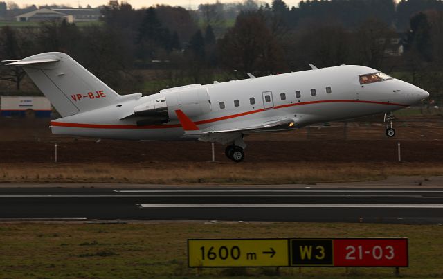 Canadair Challenger (VP-BJE)