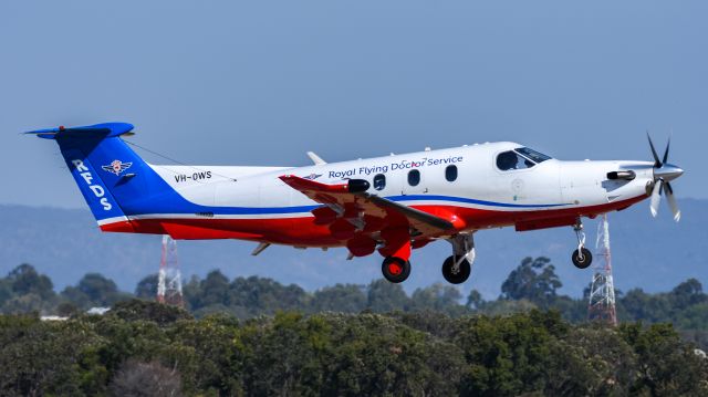 Pilatus PC-12 (VH-OWS)