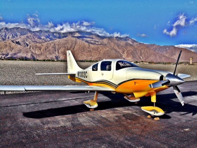 Canadair CL-41 Tutor (N1302C) - Columbia 400 at Aviation show in Palm Springs, 10/14