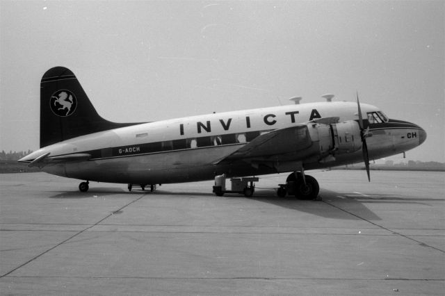 G-AOCH — - Invicta Vickers Viking 2 in 1966 at Düsseldorf (EDDL)