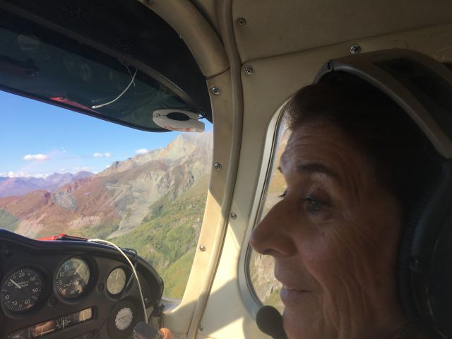 Piper Cherokee (C-FVLP) - PA28 235 from Halifax Canada to Alaska return 11,000 miles 75 hrs co pilot Margaret Lipworth