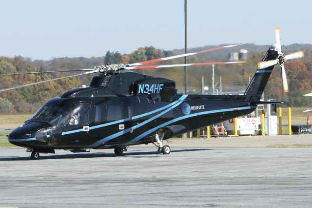 Sikorsky S-76 (N34HF) - October 23, 2024 - arrived from Newark, NJ
