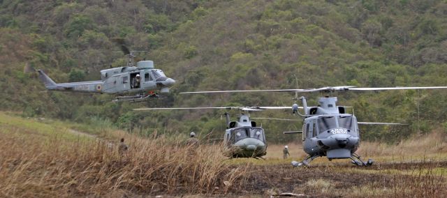 Bell 412 — - Mountains near Caracas, Venezuela.