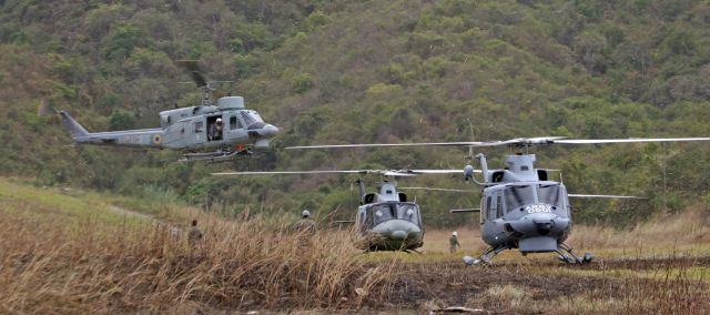 Bell 412 — - Mountains near Caracas, Venezuela.