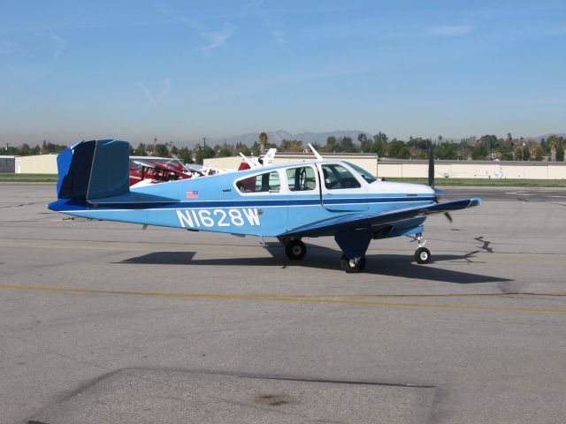 Beechcraft 35 Bonanza (N1628W) - Taxiing at Fullerton