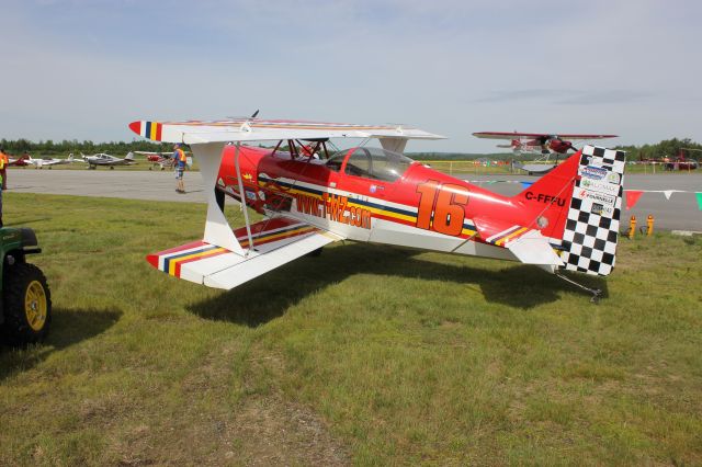 Cirrus SR-22 (C-FFFU) - C-FFFU Pitts RVA Aéroport de Sherbrooke QC. CYSC 16-06-2018