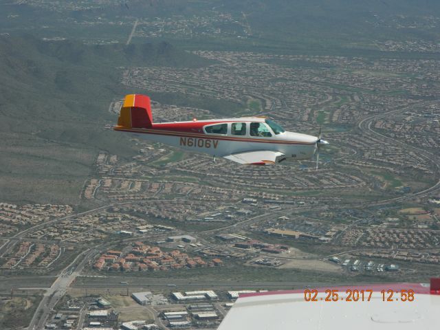 Beechcraft 35 Bonanza (N6106V) - Formation photo