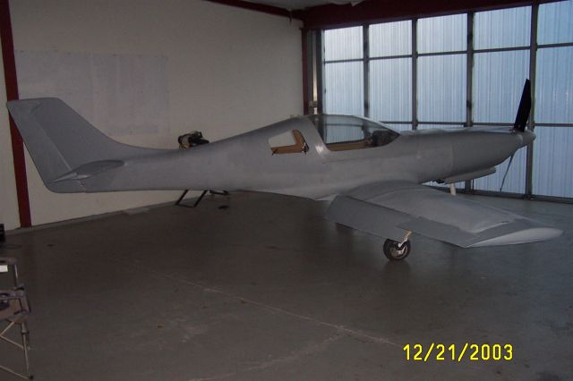 PAI Lancair 320 (N42BK) - Nearly done and ready to fly -- I thought. It didnt fly until May 9, 2004, nearly five months later.