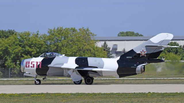 MIKOYAN MiG-17 (N6953X) - Departing for a flight demo at AirVenture 2023