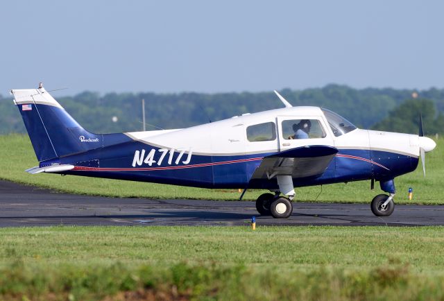 Beechcraft 19 Sport (N4717J) - Holding short just before takeoff.