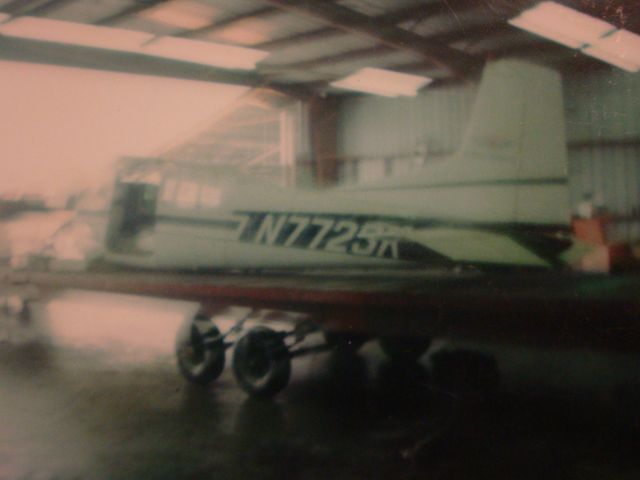 N7723K — - This is a recovered 180 floatplane that was brought back to the Westwego seaplne base by truck and trailer.