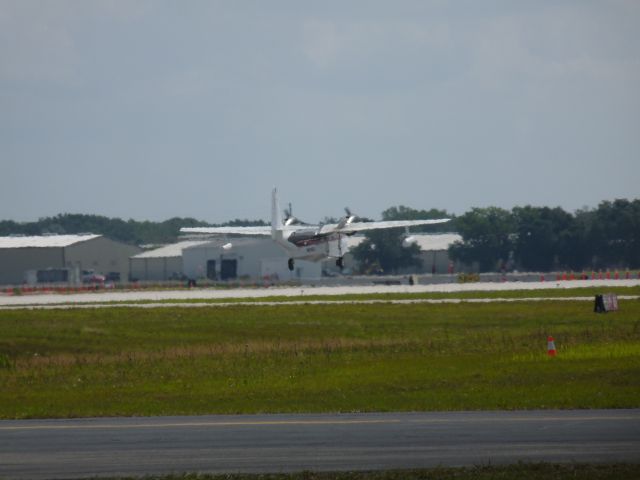 Grumman G-73 Mallard (N98BS) - Take off from Sun-N-Fun