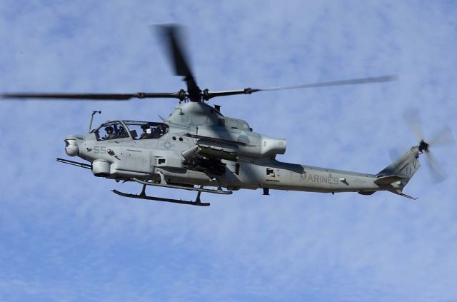 16-8799 — - Bell-Boeing AH-1Z Viper BuNo 168799 of HMLA-267 Stingers at NAF el Centro on February 19, 2015.