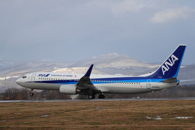 Boeing 737-800 (JA63AN) - December 19th 2018:HKD-ITM.