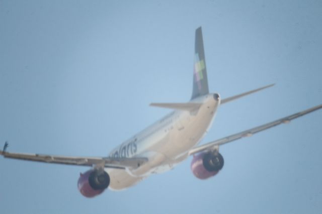 Airbus A320neo (XA-VSD) - go around