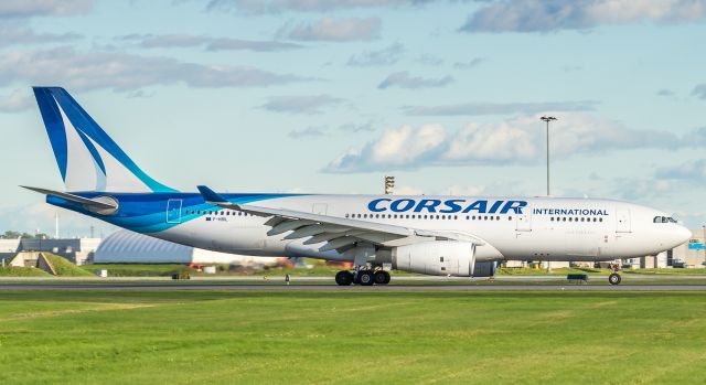 Airbus A330-200 (F-HBIL) - CRL900 from Paris-Orly slows on runway 24R in Montreal