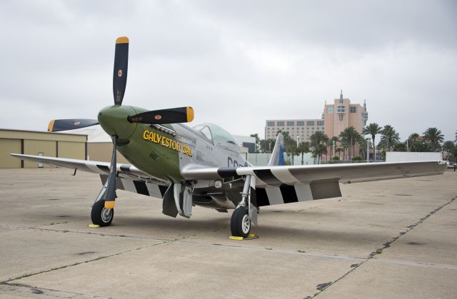 North American P-51 Mustang (N4151D) - N4151D  North American P-51D  KGLS  20110420