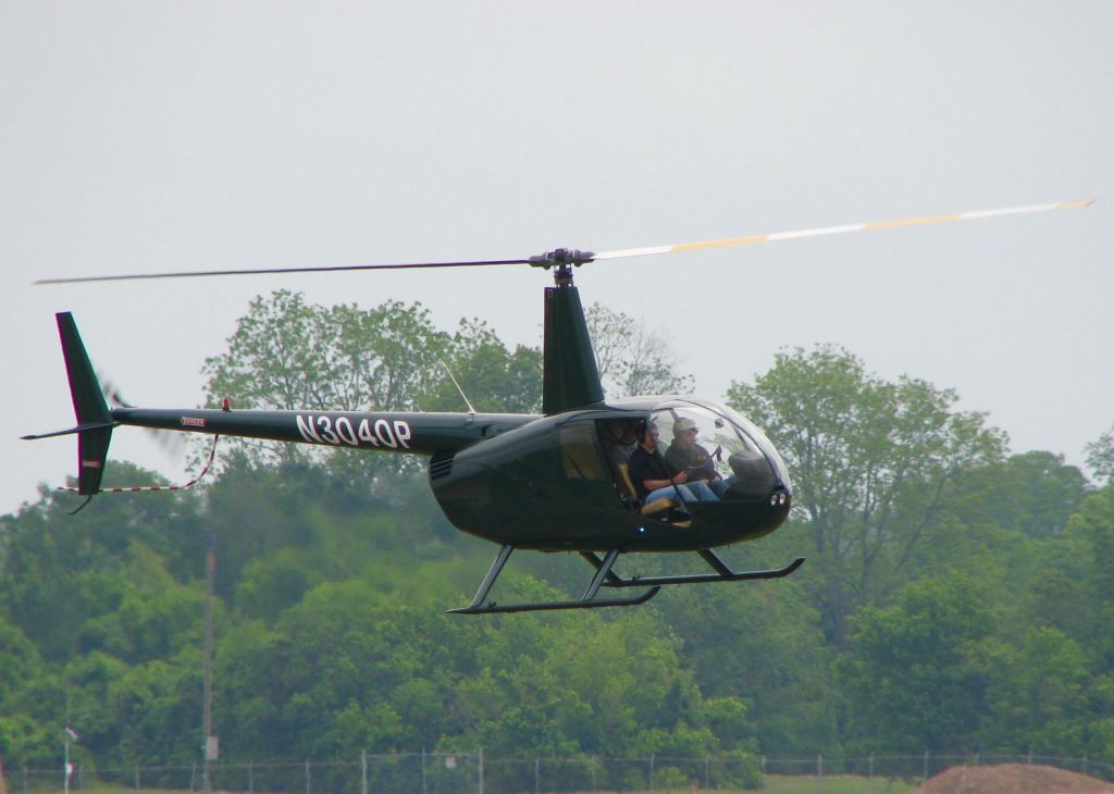 Robinson R-44 (N3040P) - At Barksdale Air Force Base.